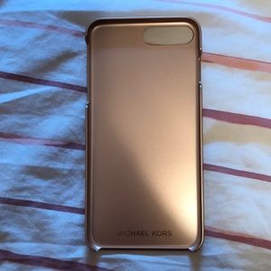 Rose Gold Michael Kors Cellphone case